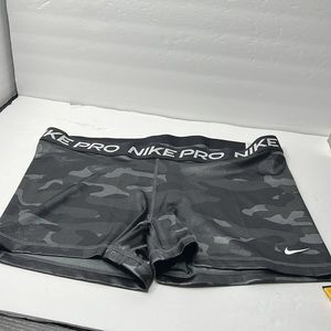 nike pro womens camo shorts